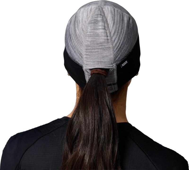 Vigor Grid Fleece Beanie - grey heather 1