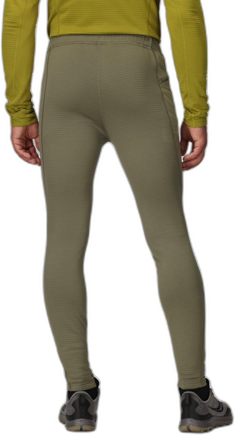Vigor Grid Fleece Bottoms - Mens - ranger green 1