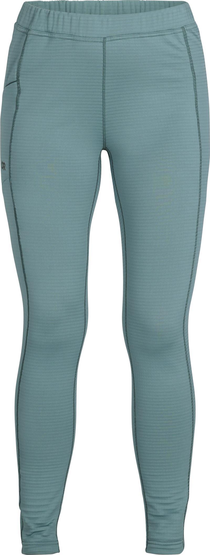 Vigor Grid Fleece Bottoms - Womens - Neptune 1