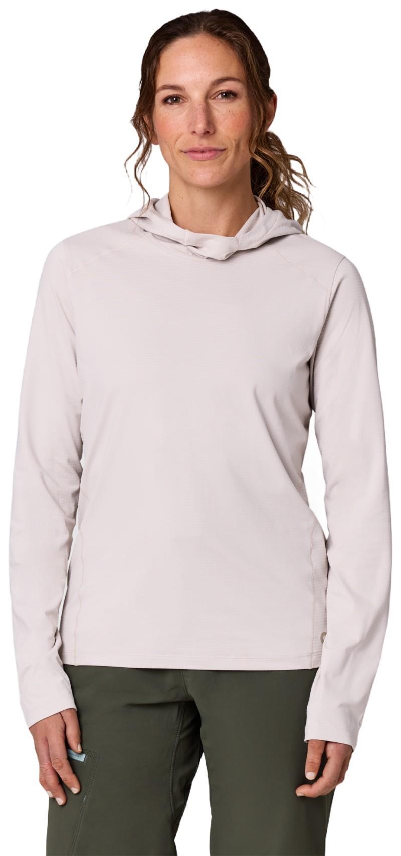 Vigor LT Hoodie - Womens - oyster 1