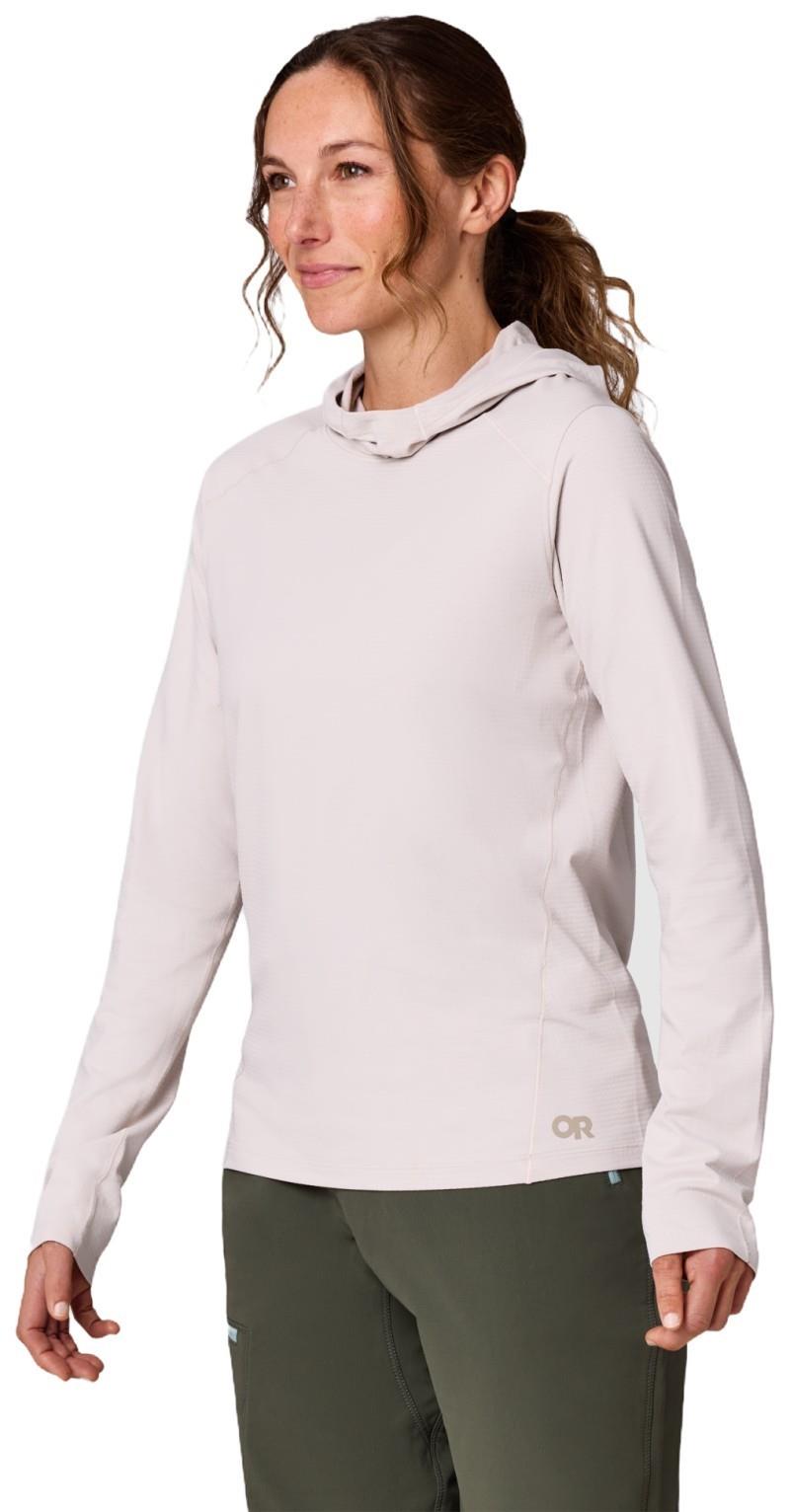 Vigor LT Hoodie - Womens - oyster 1