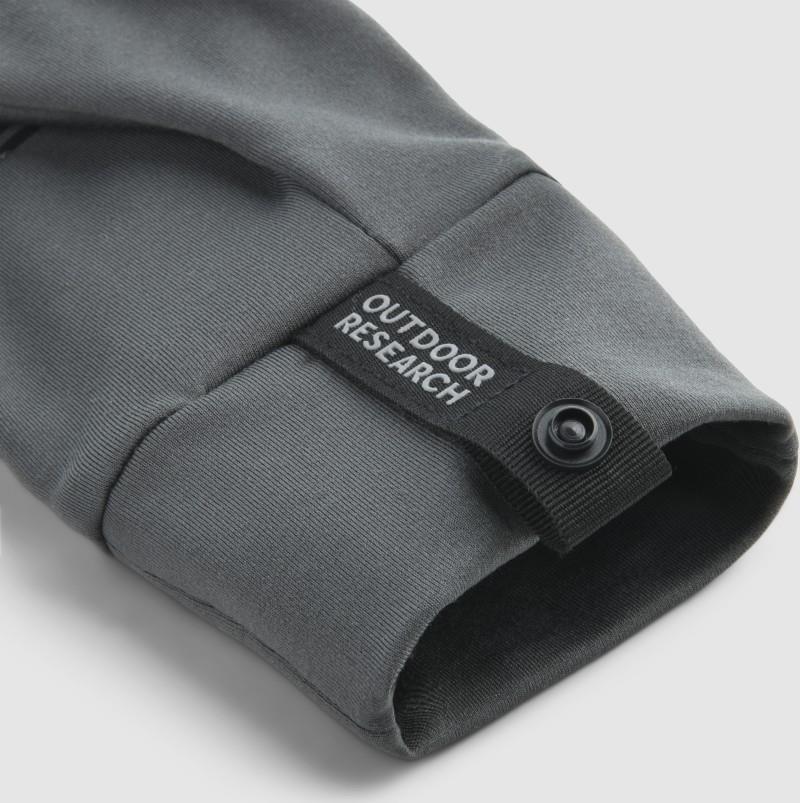 Vigor Lightweight Sensor Gloves - Womens - charcoal 1