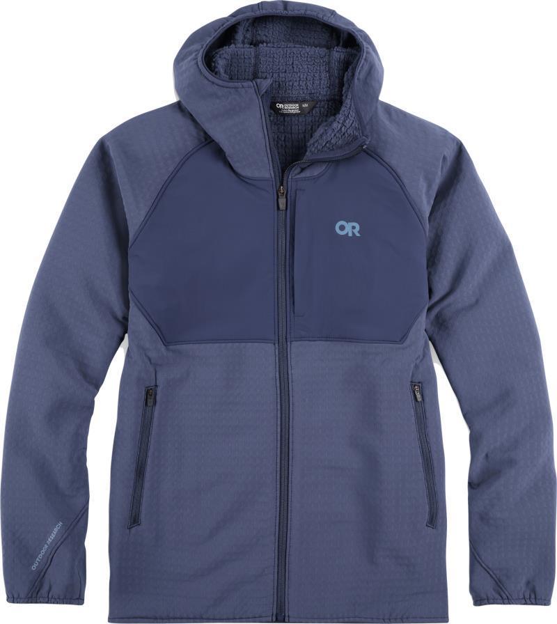 Vigor Plus Fleece Hoodie - Mens - Naval Blue 1