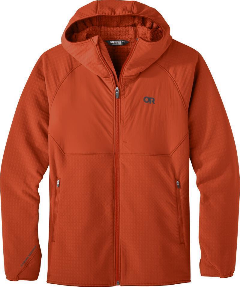 Vigor Plus Fleece Hoodie - Mens - Redrock 1