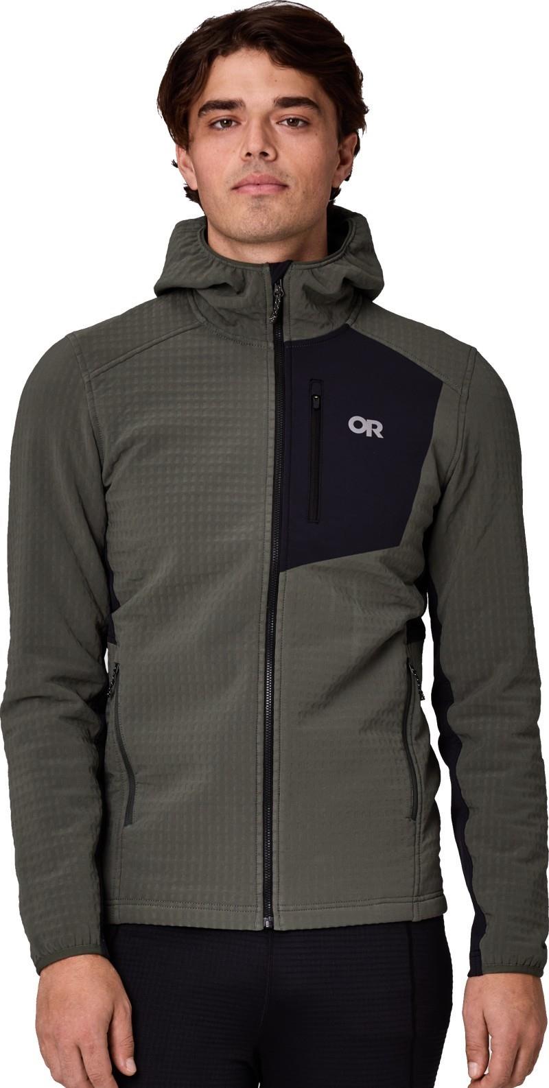 Vigor Plus Fleece Hoodie - Mens - dark laurel / black 1
