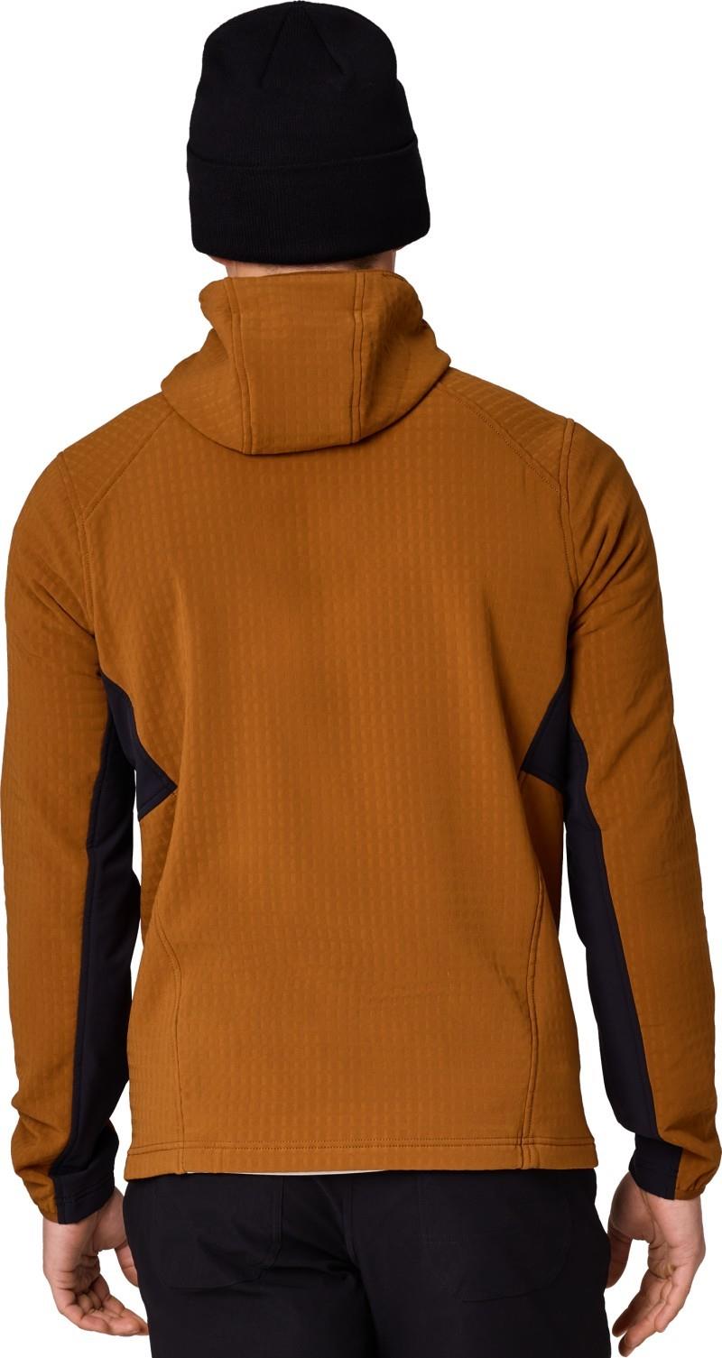 Vigor Plus Fleece Hoodie - Mens - pecan / black 1