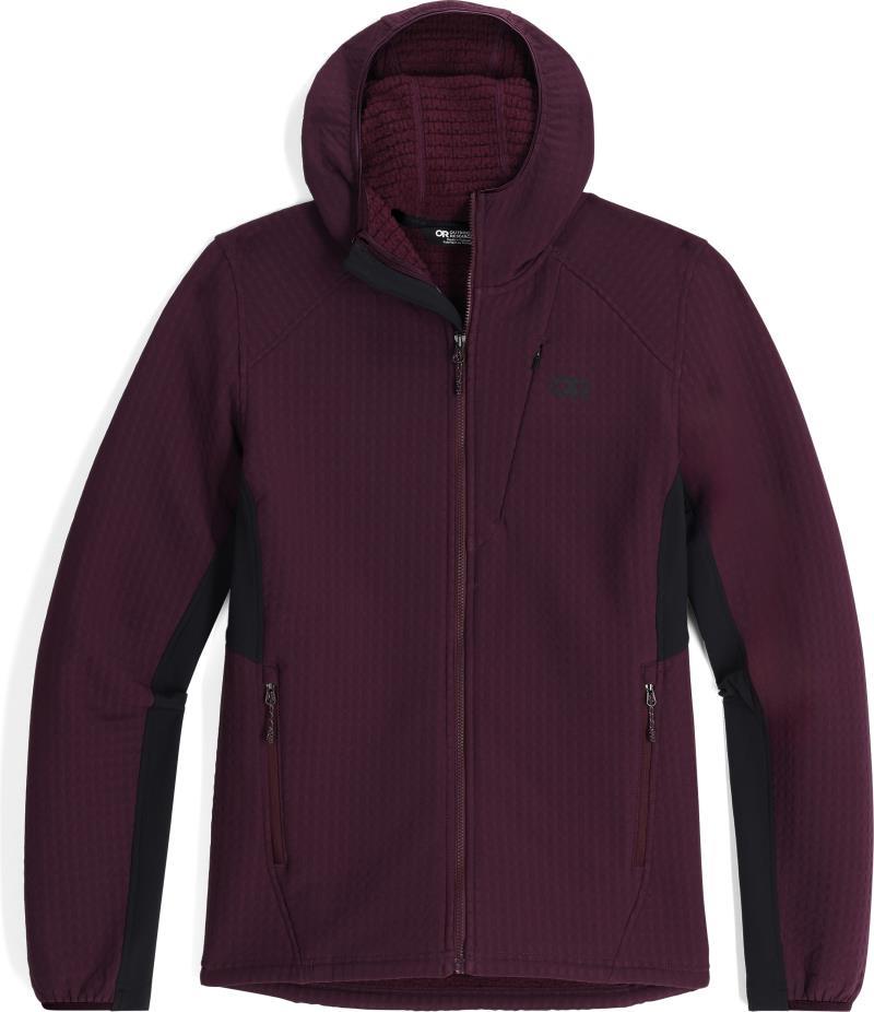 Vigor Plus Fleece Hoodie - Womens - Amethyst / Black 1