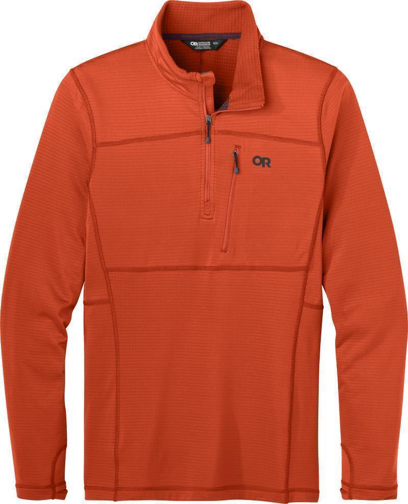 Vigor Quarter Zip - Mens - Redrock 1