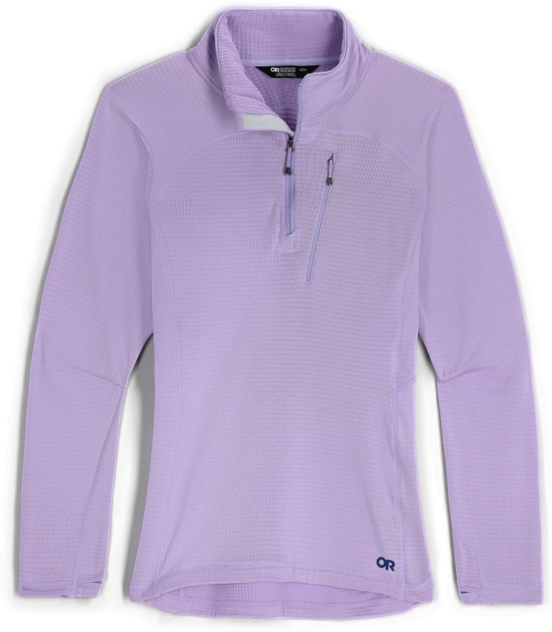Vigor Quarter Zip - Womens - Lavender 1