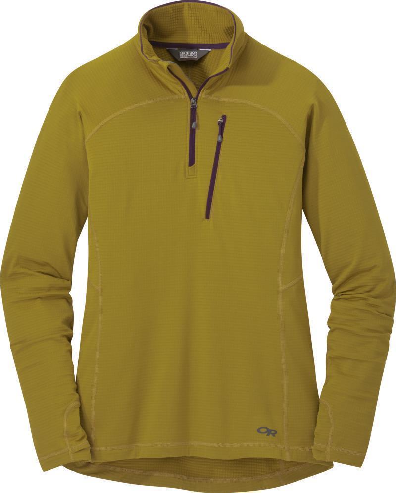 Vigor Quarter Zip - Womens - Lichen 1