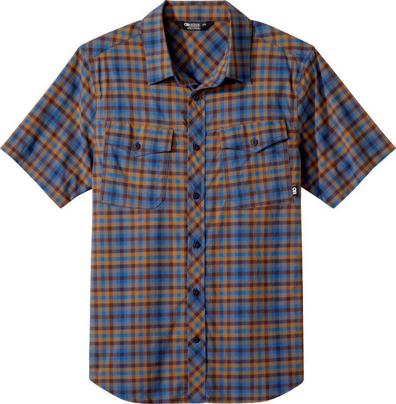 Wanderer SS Shirt - Mens - Classic Blue Plaid 1