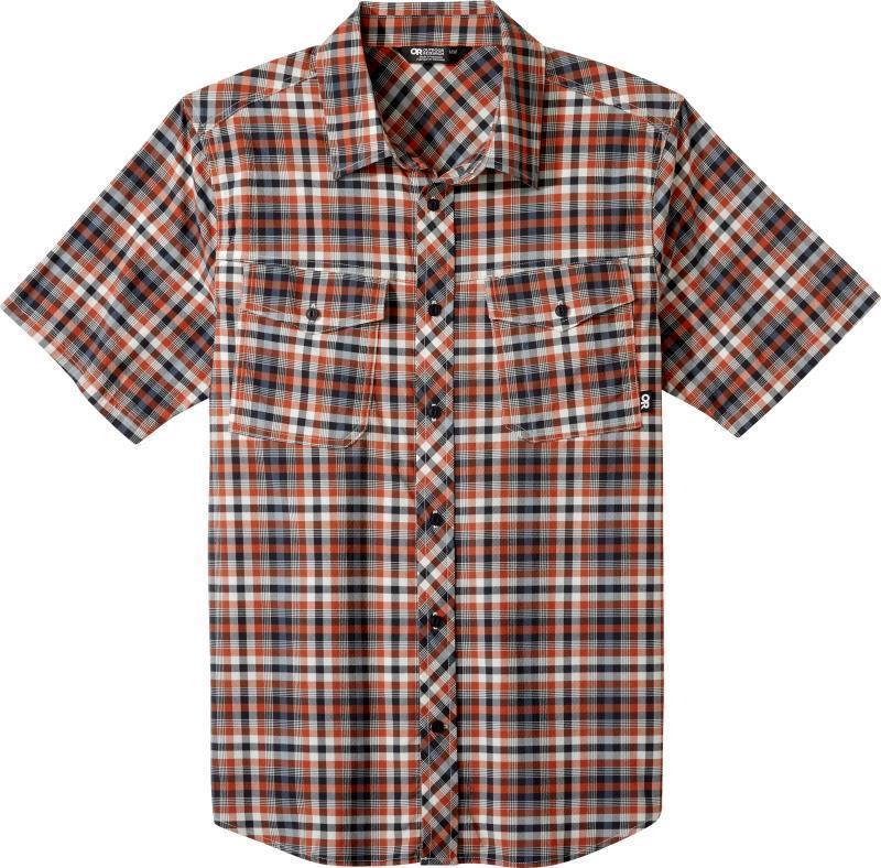 Wanderer SS Shirt - Mens - Redrock Plaid 1