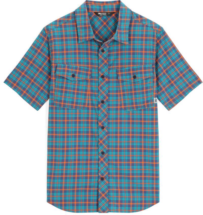 Wanderer SS Shirt - Mens - Space Jam Plaid 1