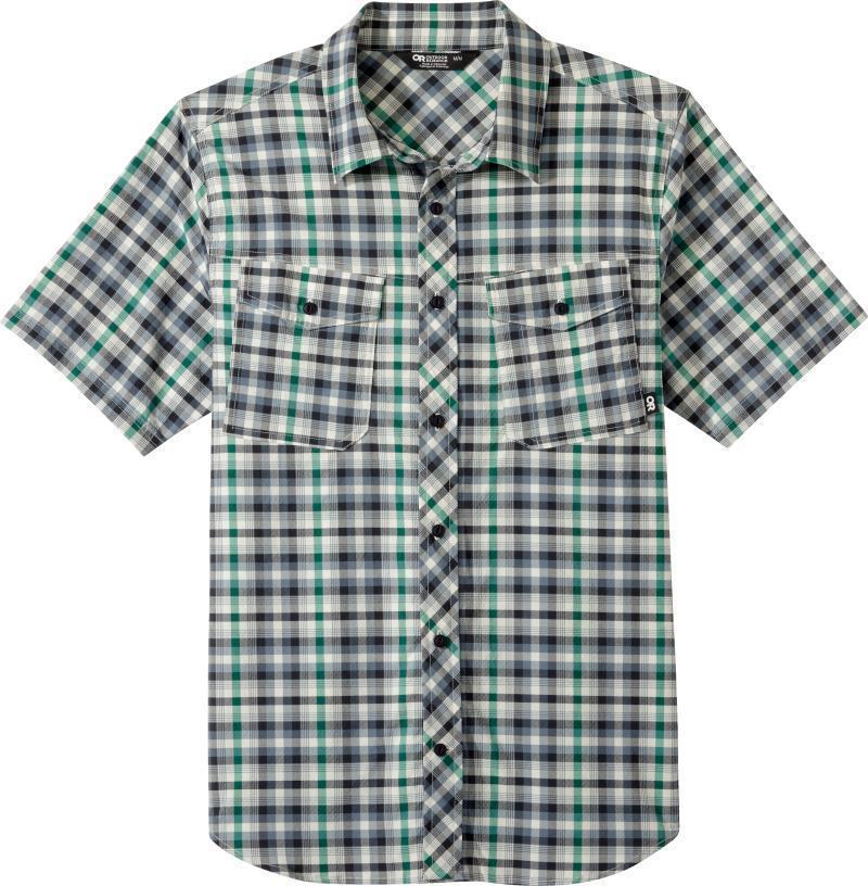 Wanderer SS Shirt - Mens - Sprout Plaid 1