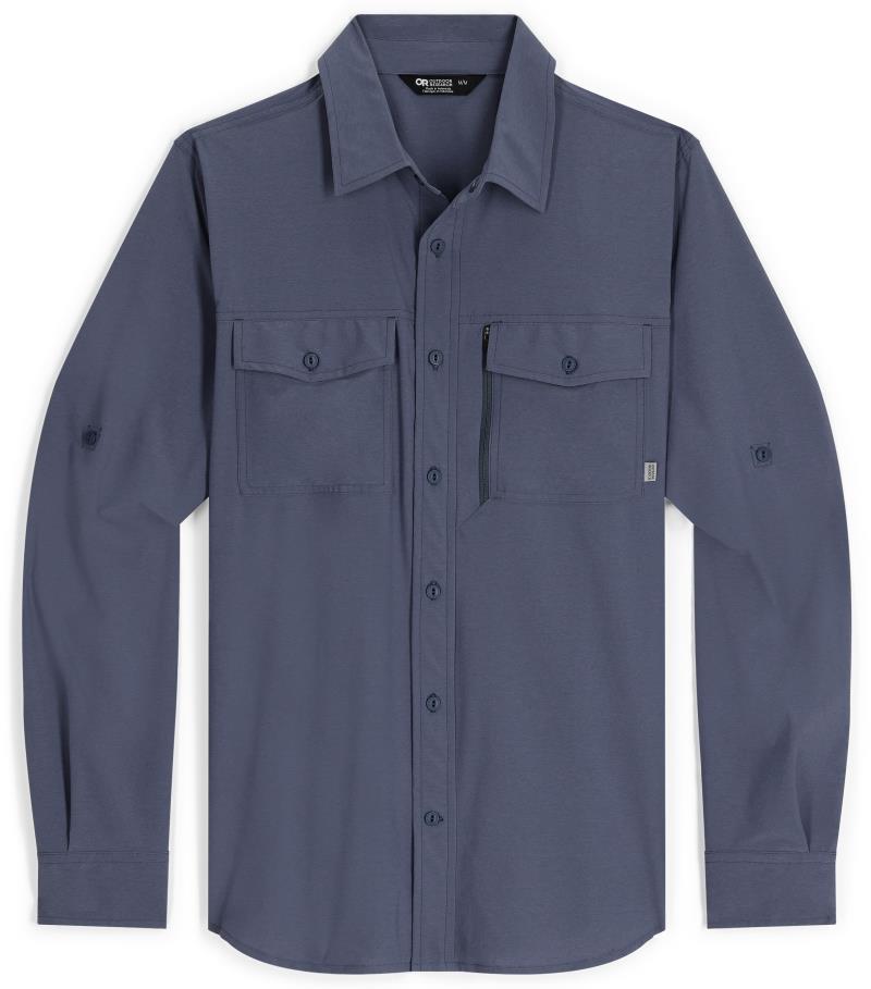 Way Station LS Shirt - Mens - Dawn Heather 1