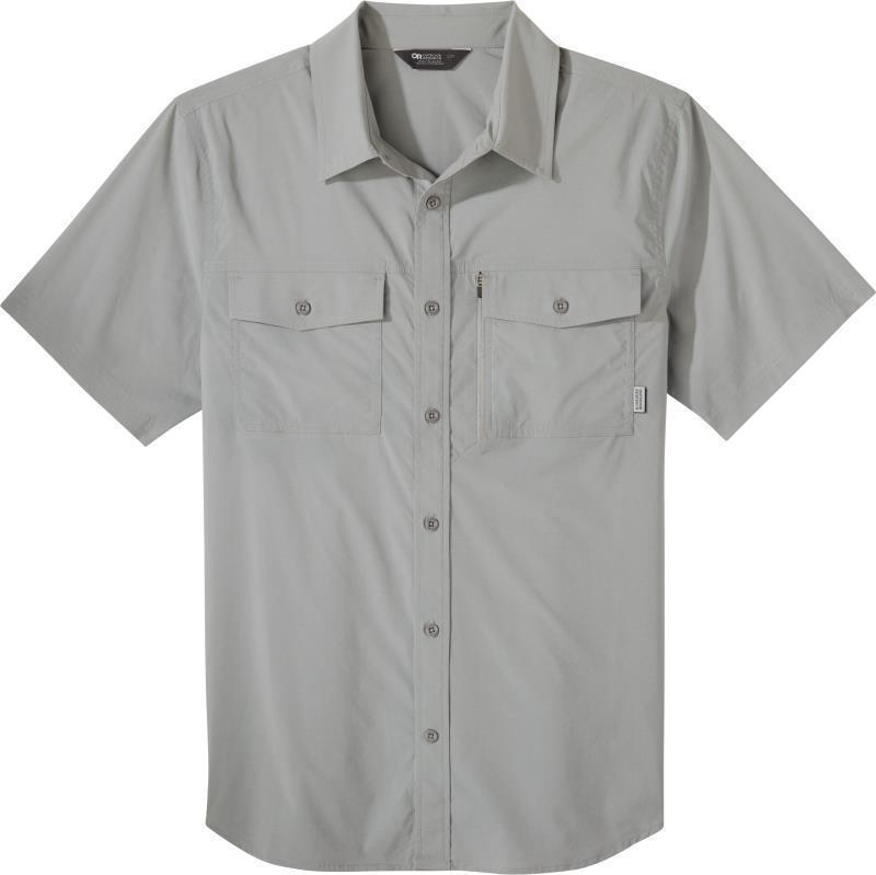 Way Station SS Shirt - Mens - Light Pewter Heather 1