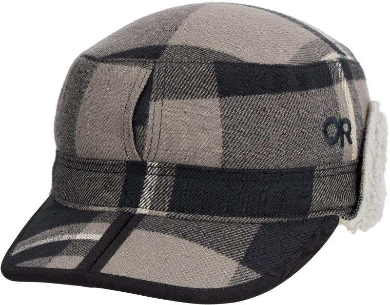 Yukon Cap - black / pewter plaid 1