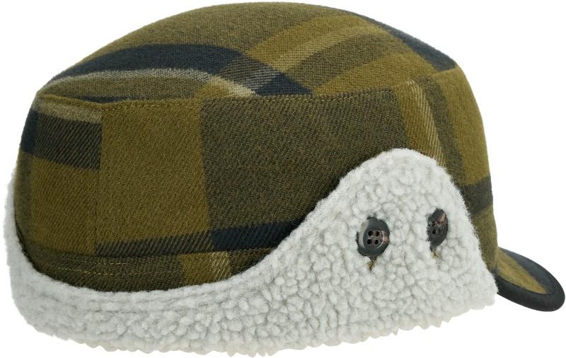 Yukon Cap - dark olive plaid 1