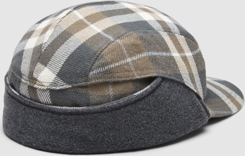 Yukon Cap - gravel plaid 1