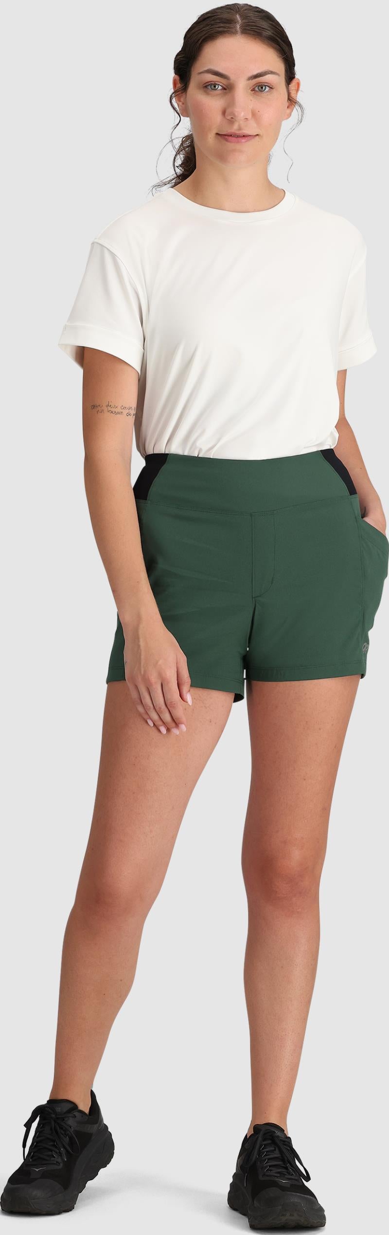 Zendo Shorts - Womens - Grove 2