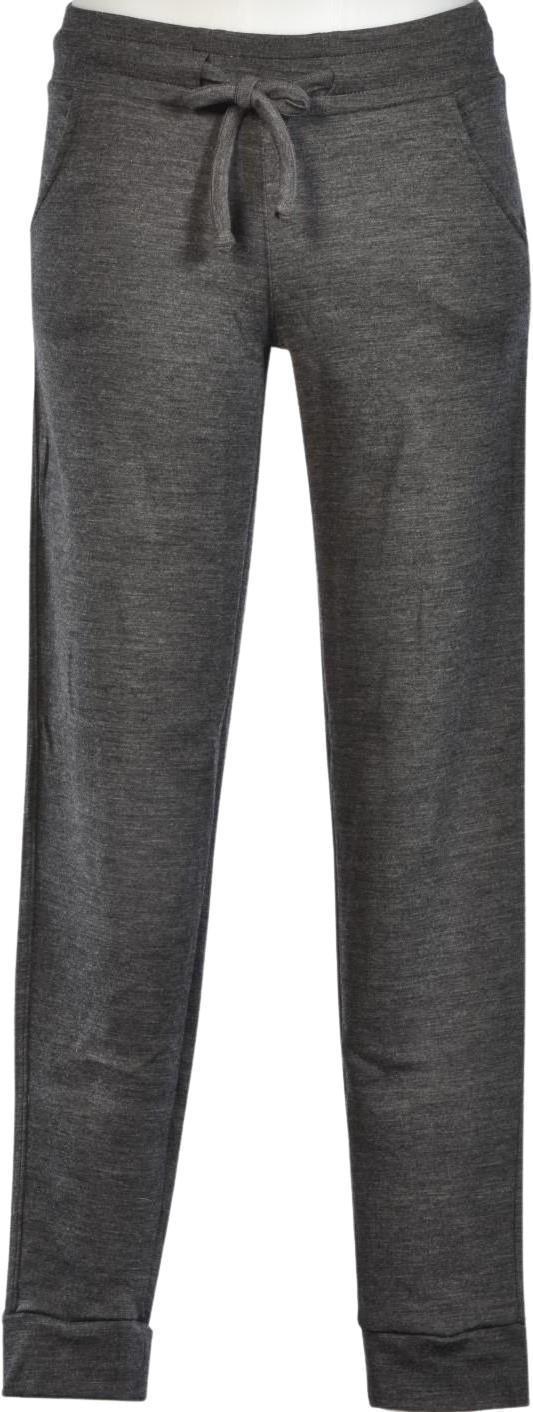 100% Merino, Drawstring Joggers, 260gm - Womens - Charcoal 1