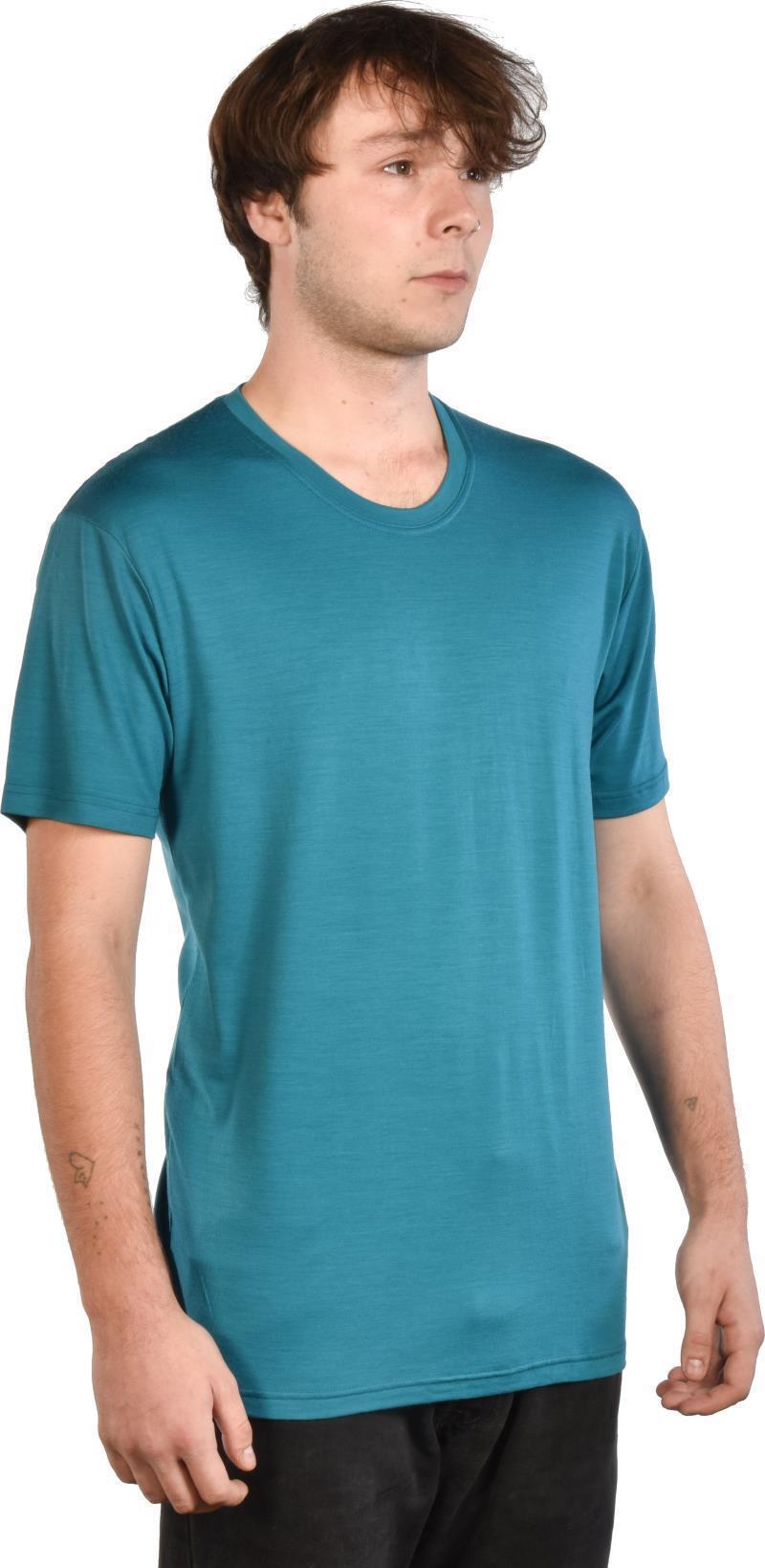 100% Merino Wool SS Crew 160 - Mens - Glacier 3