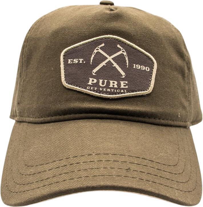 Get Vertical Dad Hat - Olive 1