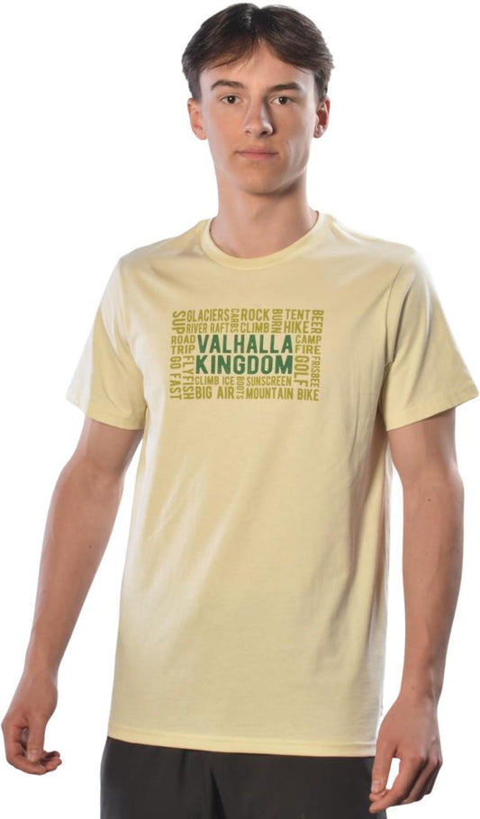 Keywords T-Shirt, Pima Cotton - Mens - Natural 1