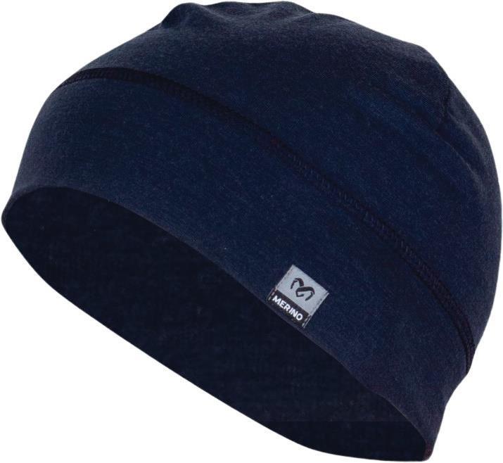 Merino, Light Beanie 160gm - Deep Navy 1