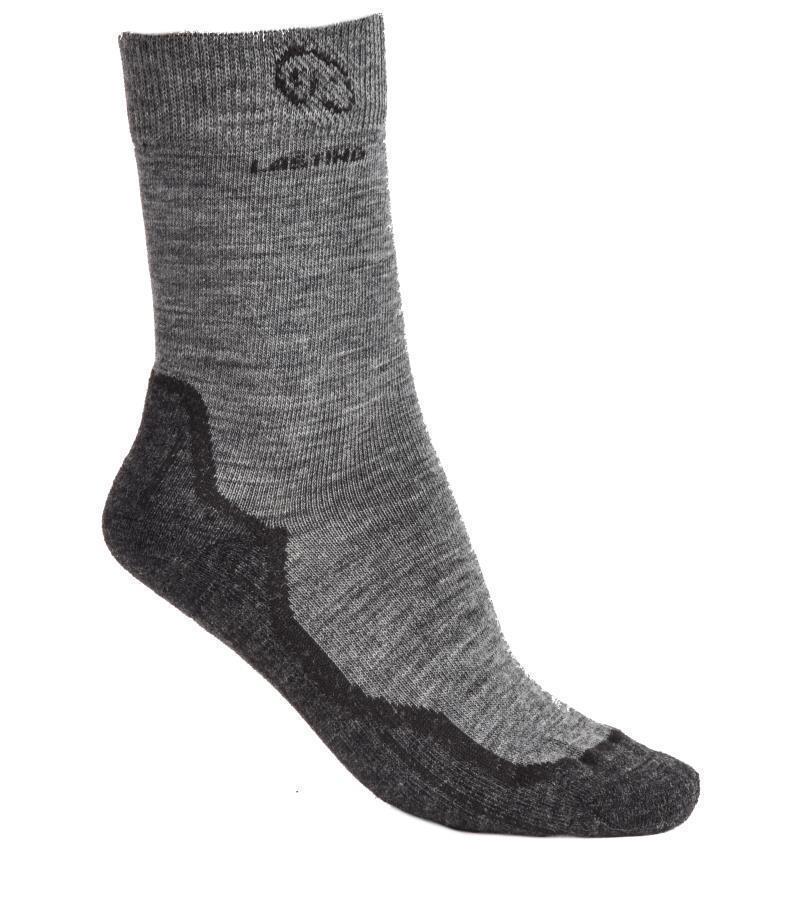 Merino, Midweight Socks - Unisex -  Assorted Color 3-Pack - black / grey / olive 1