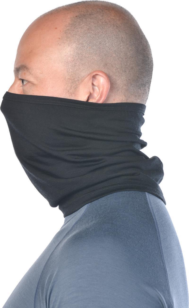 Merino, Neck Tube, 160gm - Black 3