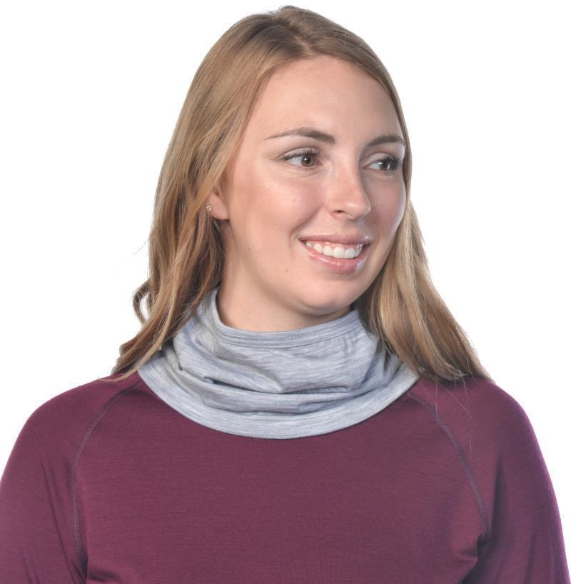 Merino, Neck Tube, 160gm - Grey 1