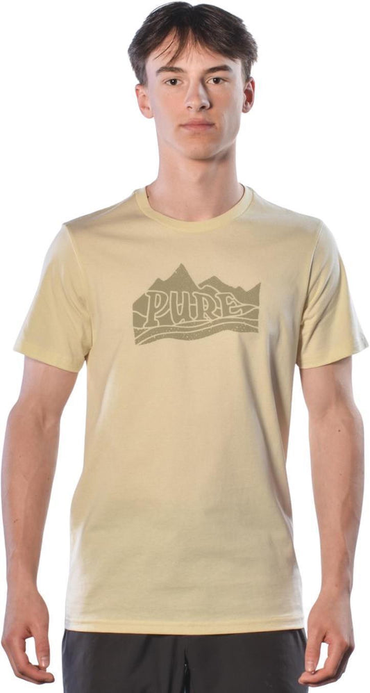 Millennial SS T-Shirt, Pima Cotton - Mens - Natural 1