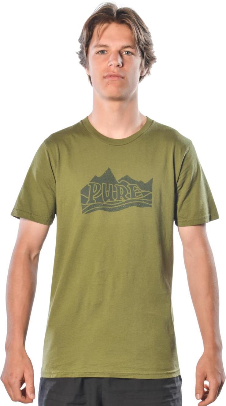 Millennial T-Shirt, Organic Cotton - Mens - olive 1