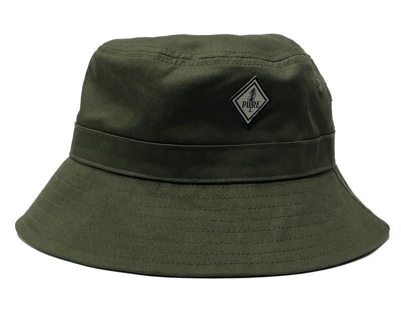 PURE Bucket Hat - olive / camo 1