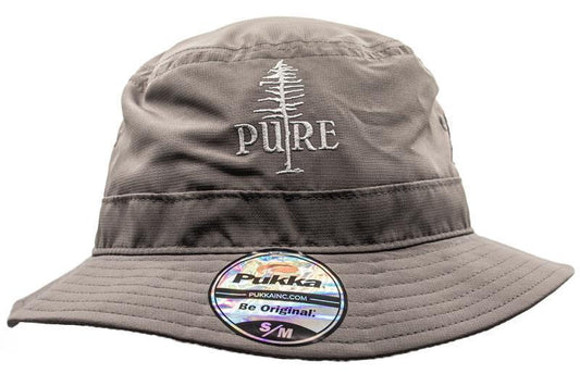 PURE Tree Bucket Hat - Charcoal 1