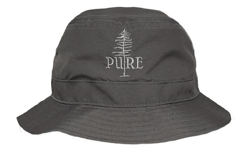 PURE Tree Bucket Hat - Grey 1