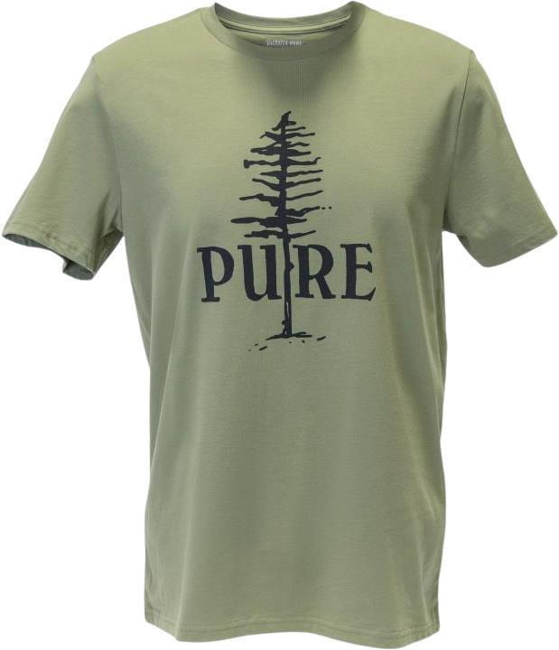 PURE Tree SS T-Shirt, Pima Cotton - Mens - Olive 2