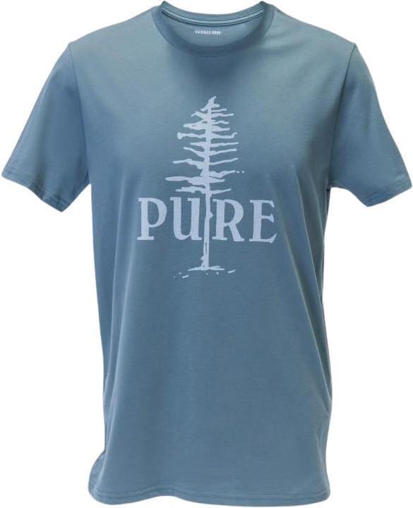 PURE Tree SS T-Shirt, Pima Cotton - Mens - Slate 1