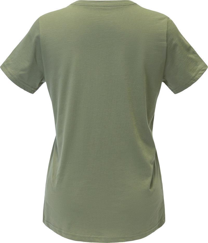 PURE Tree SS T-Shirt, Pima Cotton - Womens - Olive 2
