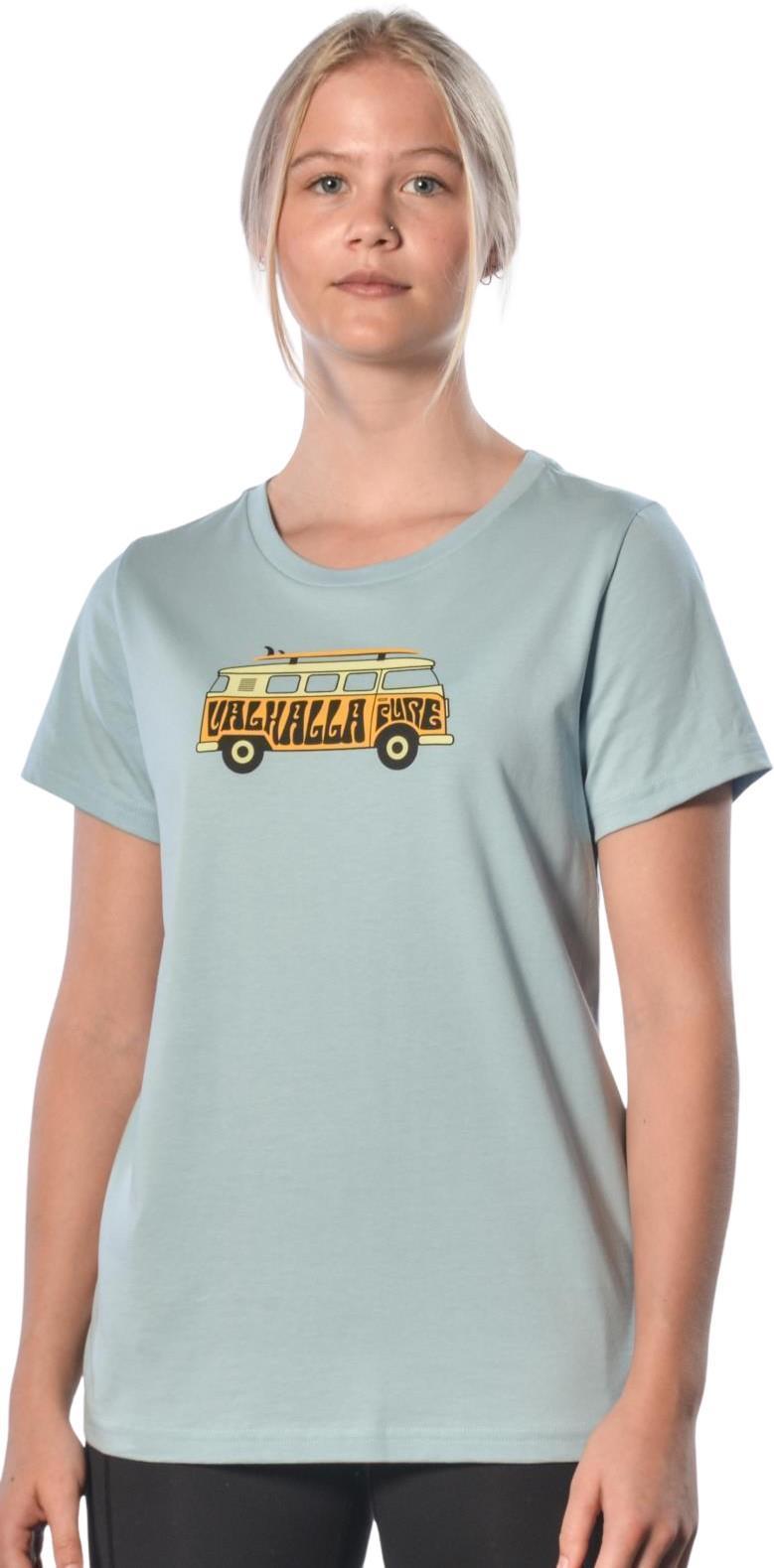 SUP Bus T-Shirt, Pima Cotton - Womens - Blue 1