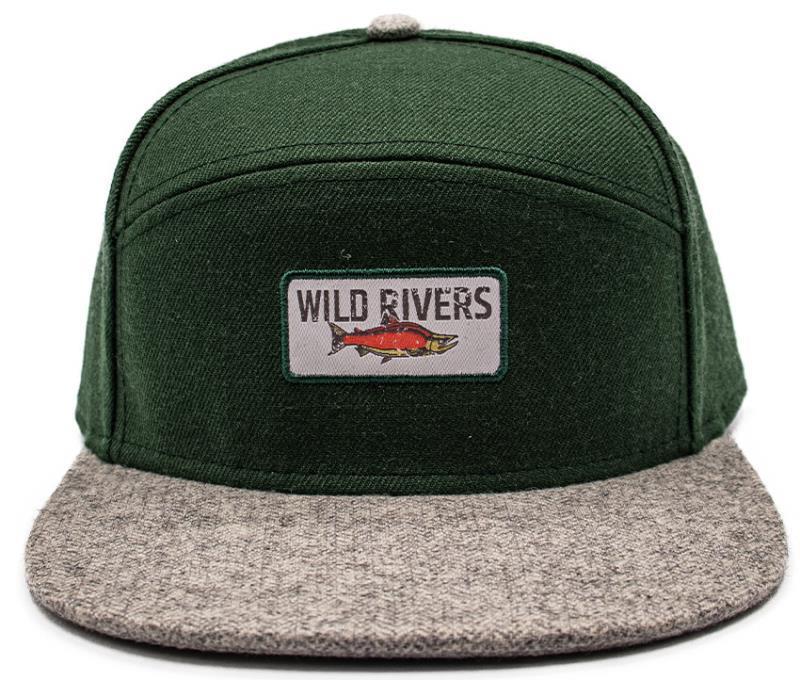 Salmon Hat, Twill - Forest 1