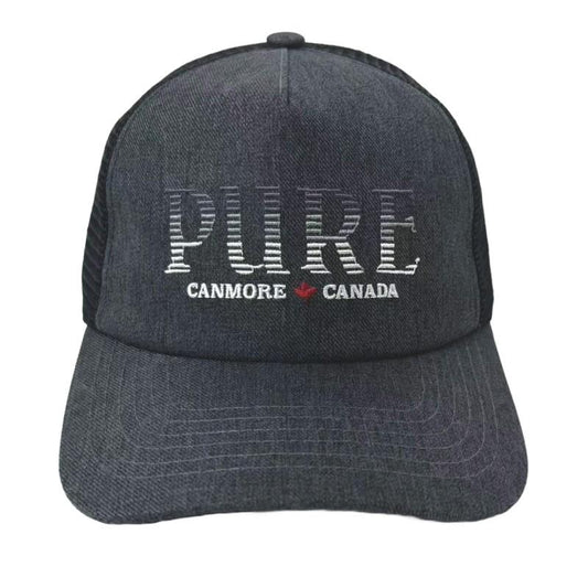 Trucker Hat - Canmore - coal heather 1