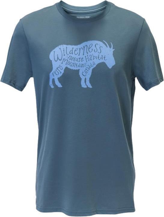 Valhalla Kingdom - Goat Pima Cotton T-Shirt - Mens - Slate 1