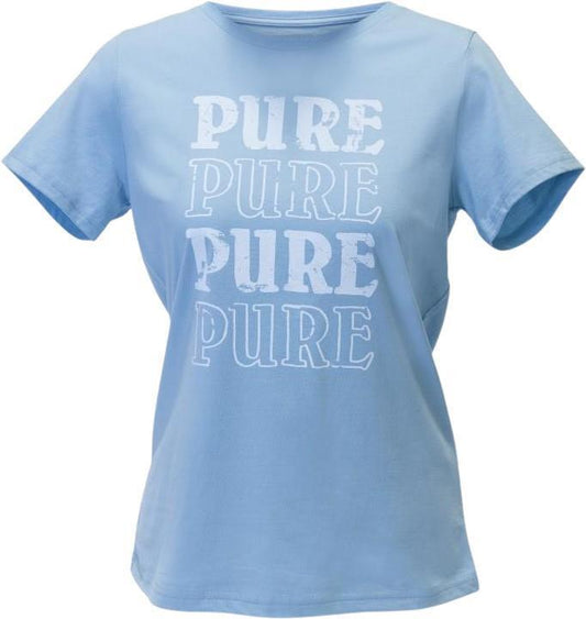 Valhalla Kingdom - Pure Pima Cotton T-Shirt - Womens - Blue 1