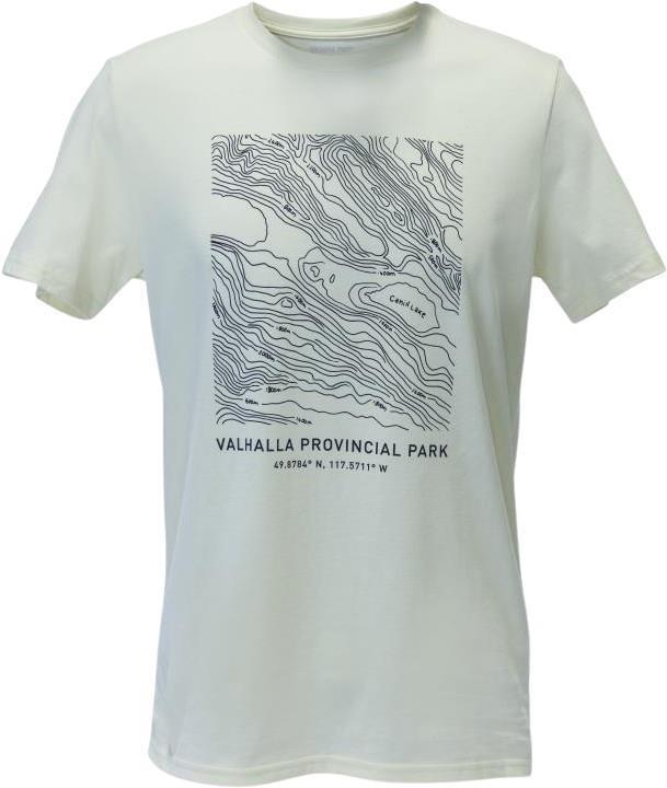 Valhalla Kingdom - Valhalla Provincial Park Pima Cotton T-Shirt - Mens - Natural 1