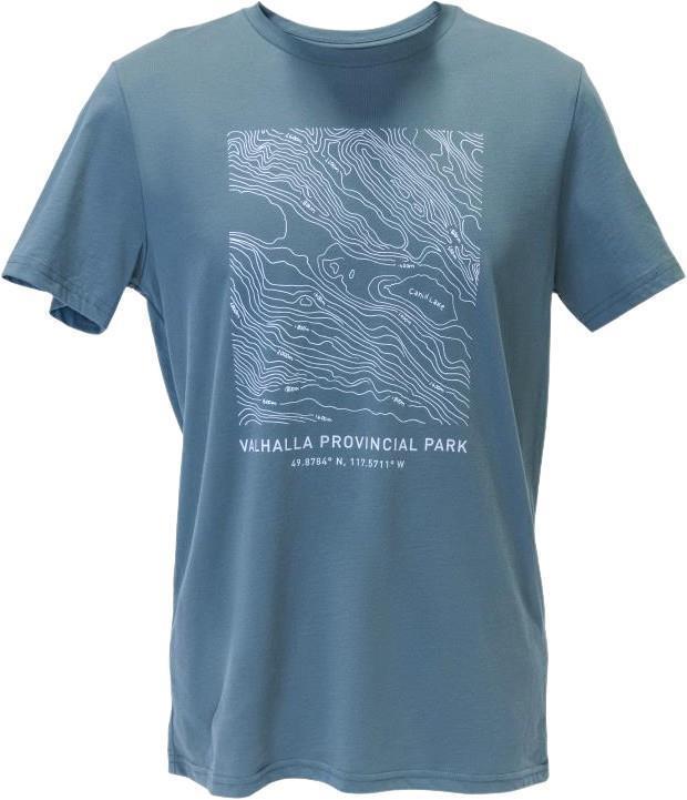 Valhalla Kingdom - Valhalla Provincial Park Pima Cotton T-Shirt - Mens - Slate 1