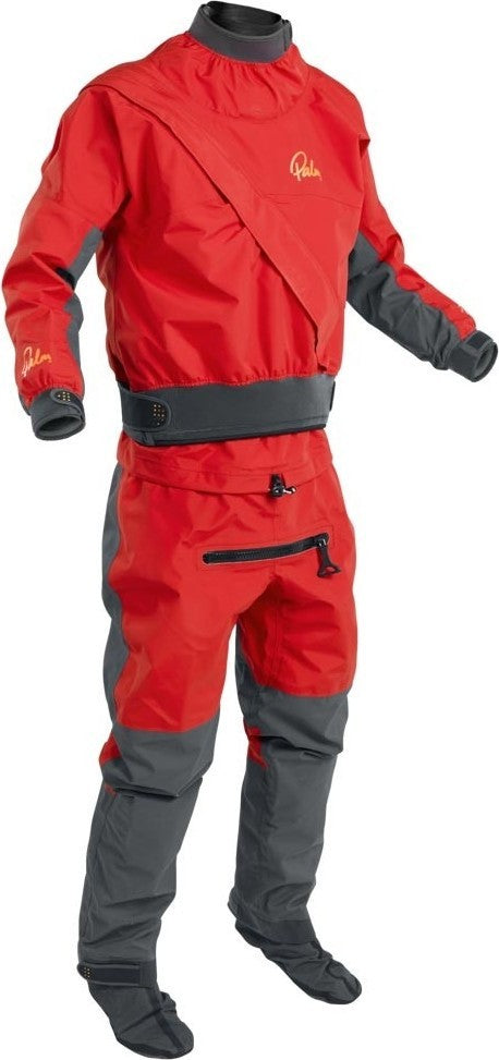 Cascade Suit - Mens - flame / jet grey 1
