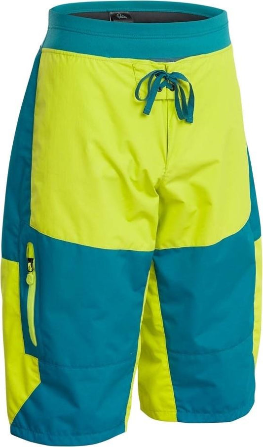 Horizon Shorts - Mens - teal / citrus 1