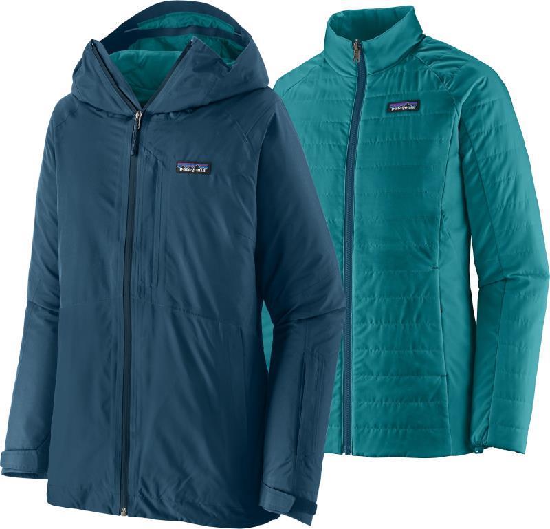 3-in-1 Powder Town Jacket - Womens - Lagom Blue 1
